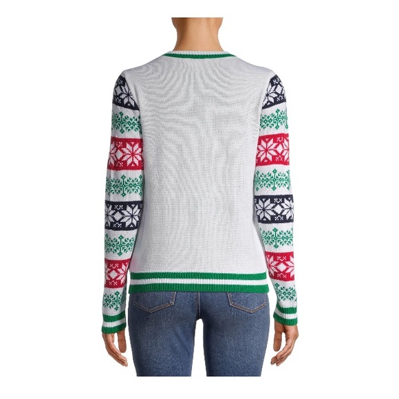 NWT Juniors' Christmas Sweater - Picture 2 of 4